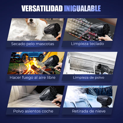 🌪️ Mitad de precio por tiempo limitado - Ventilador portátil Turbo Blower