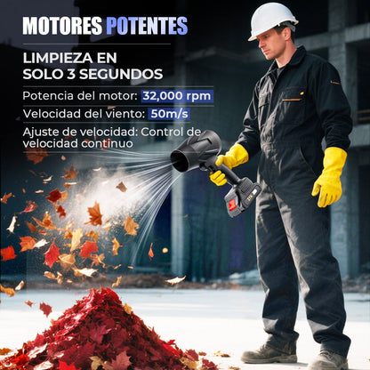 🌪️ Mitad de precio por tiempo limitado - Ventilador portátil Turbo Blower