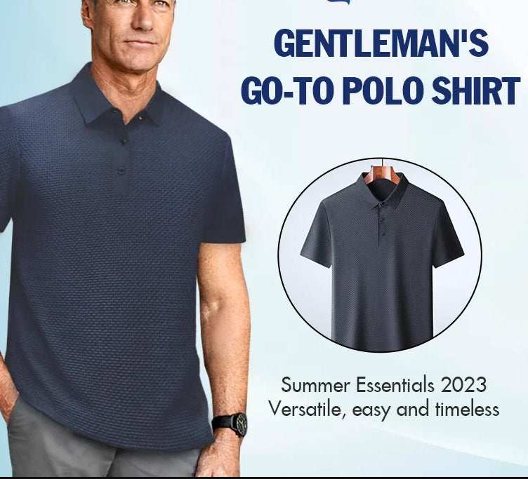 🔥END OF SEASON SALE 50% OFF🔥Ice Silk Men's Shirt