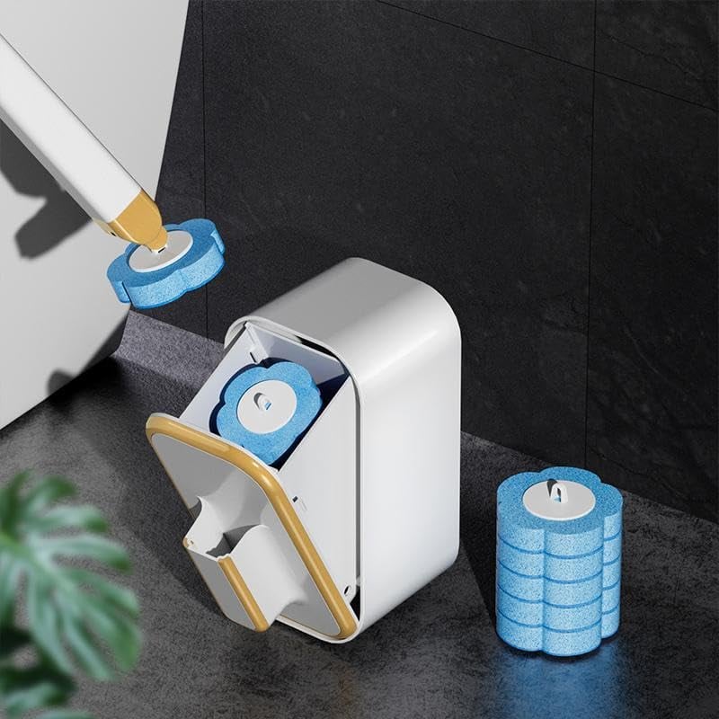 🏆¡¡¡PRECIO ESPECIAL DE LA SEMANA!!!✨Juego de escobilla de baño innovador para montar en la pared 🚽
