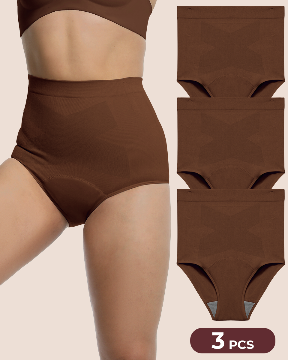 Tummy Control Shaping Leakproof Briefs