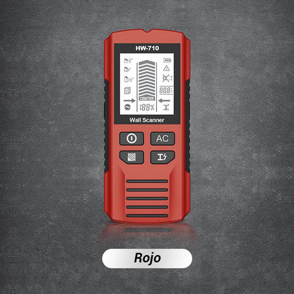 Detector manual multifunción de metales y paredes
