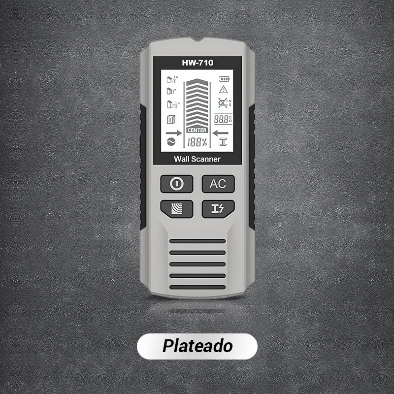 Detector manual multifunción de metales y paredes