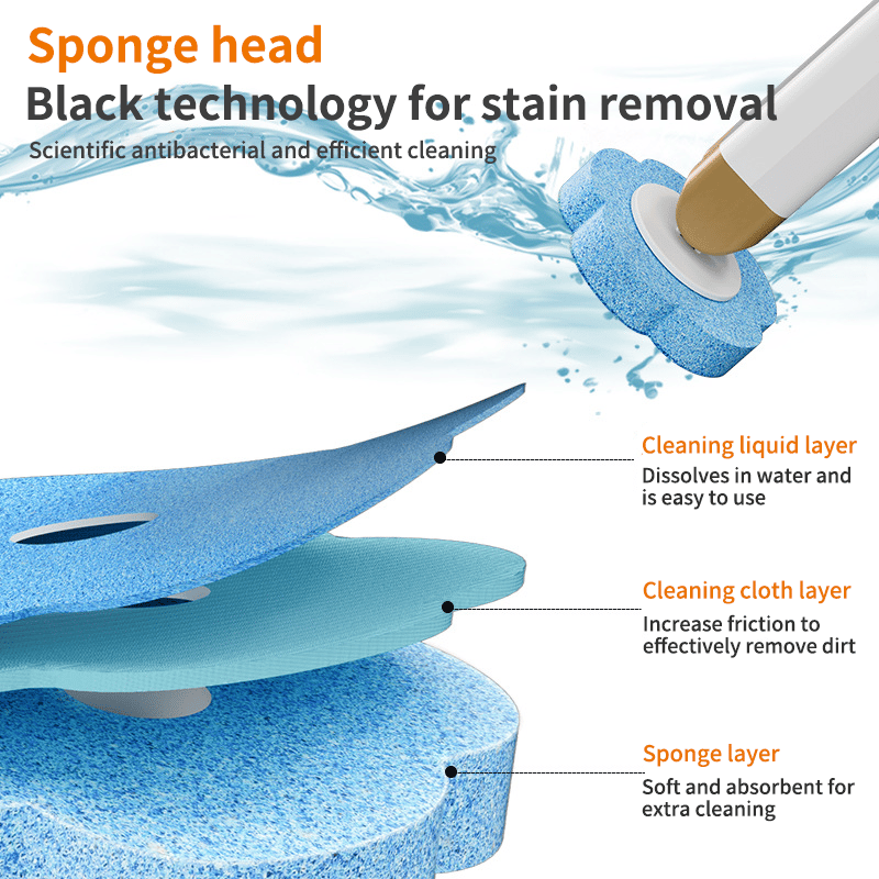 🏆¡¡¡PRECIO ESPECIAL DE LA SEMANA!!!✨Juego de escobilla de baño innovador para montar en la pared 🚽