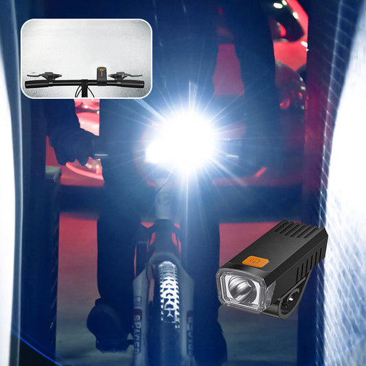 🔥Compre 2 y llévese 3 gratis: ¡una oferta inmejorable!🎉 Faro delantero LED recargable e impermeable para bicicleta con clip