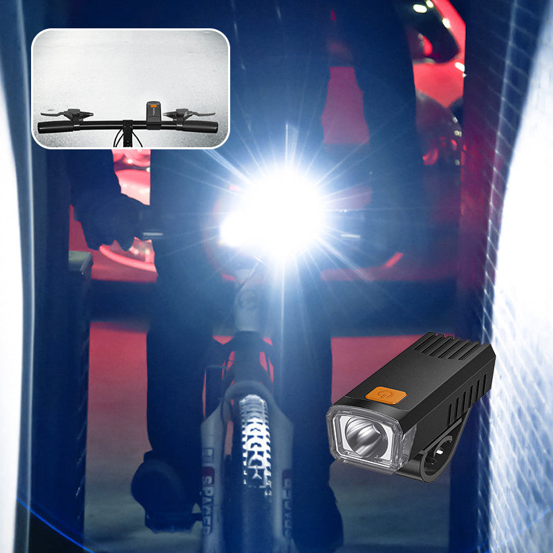 🔥Compre 2 y llévese 3 gratis: ¡una oferta inmejorable!🎉 Faro delantero LED recargable e impermeable para bicicleta con clip