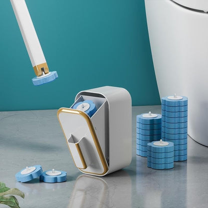 🏆¡¡¡PRECIO ESPECIAL DE LA SEMANA!!!✨Juego de escobilla de baño innovador para montar en la pared 🚽