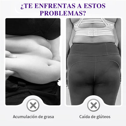 Calzón faja de control abdominal de cintura alta