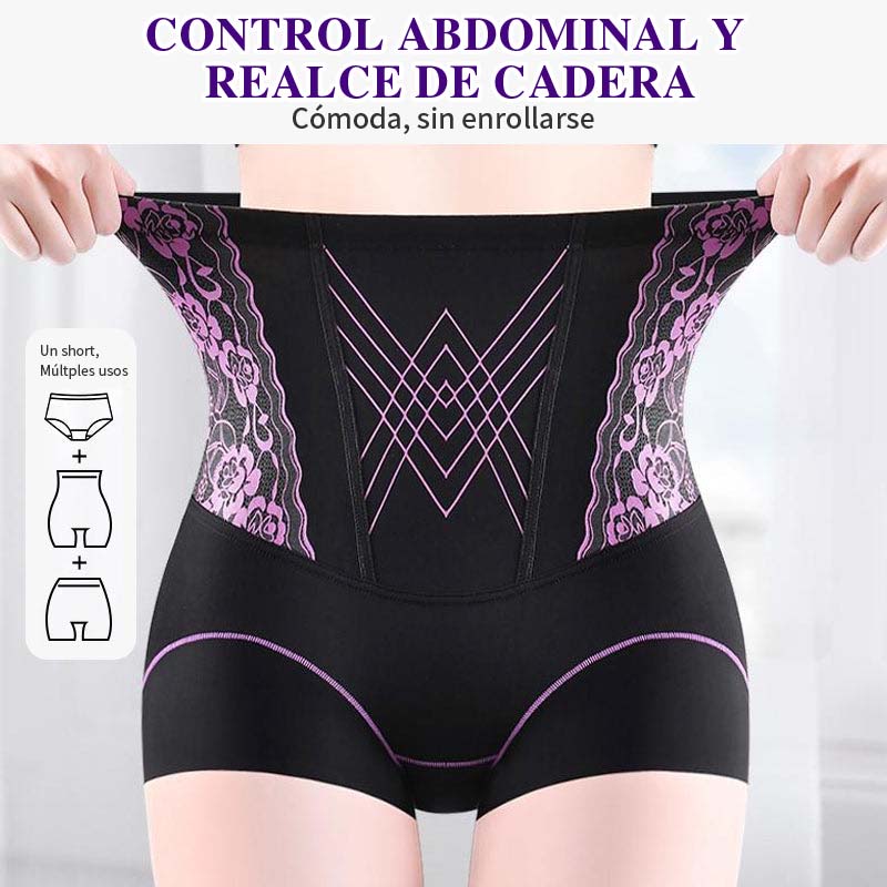 Calzón faja de control abdominal de cintura alta