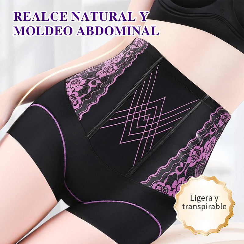 Calzón faja de control abdominal de cintura alta