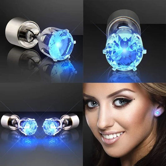 Elegantes pendientes con corona luminosa LED (50 % de descuento)