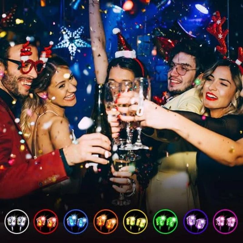 Elegantes pendientes con corona luminosa LED (50 % de descuento)