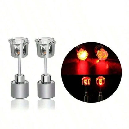 Elegantes pendientes con corona luminosa LED (50 % de descuento)