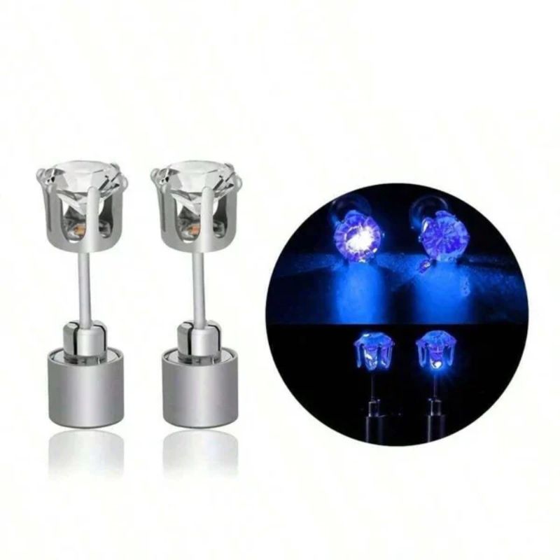 Elegantes pendientes con corona luminosa LED (50 % de descuento)