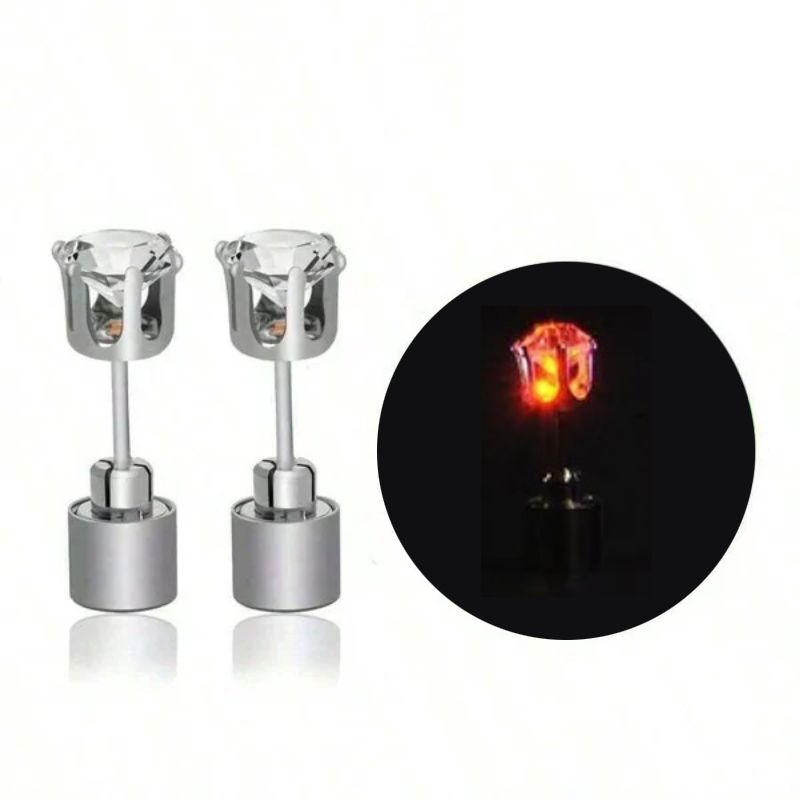 Elegantes pendientes con corona luminosa LED (50 % de descuento)