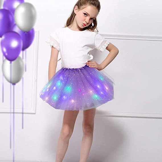 🔥Oferta Express🔥Vestido de tutú LED mágico y luminoso