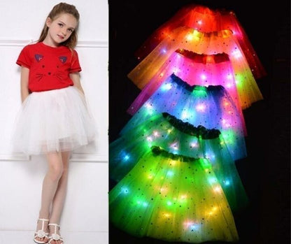 🔥Oferta Express🔥Vestido de tutú LED mágico y luminoso