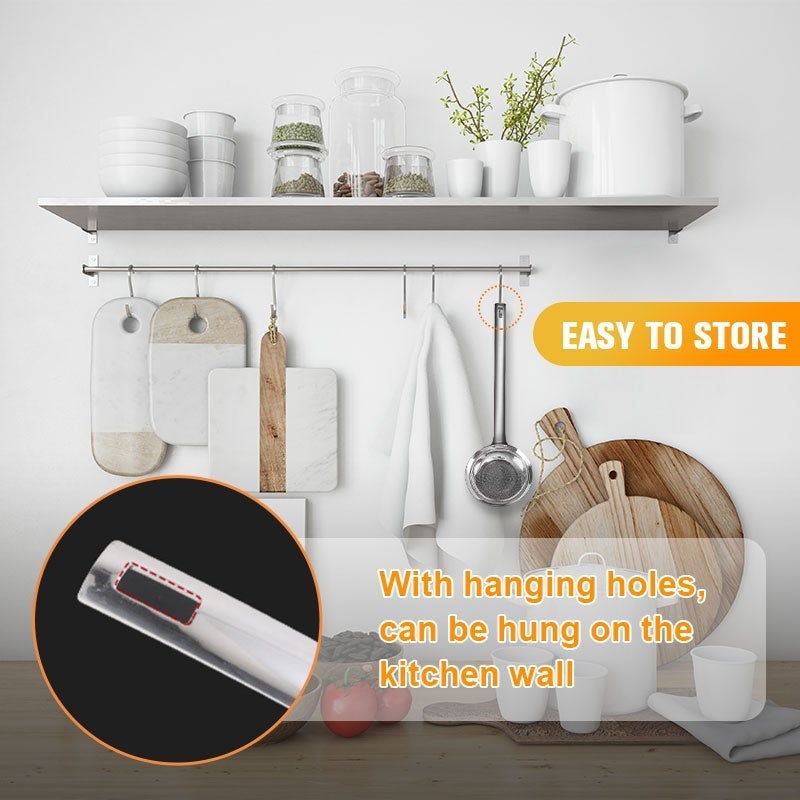 Cuchara Coladora de Aceite de Acero Inoxidable - 🔥Compre 1 y llévese 1 gratis🔥