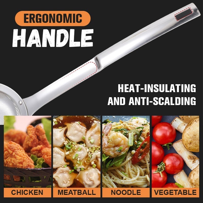 Cuchara Coladora de Aceite de Acero Inoxidable - 🔥Compre 1 y llévese 1 gratis🔥