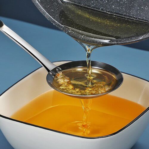 Cuchara Coladora de Aceite de Acero Inoxidable - 🔥Compre 1 y llévese 1 gratis🔥