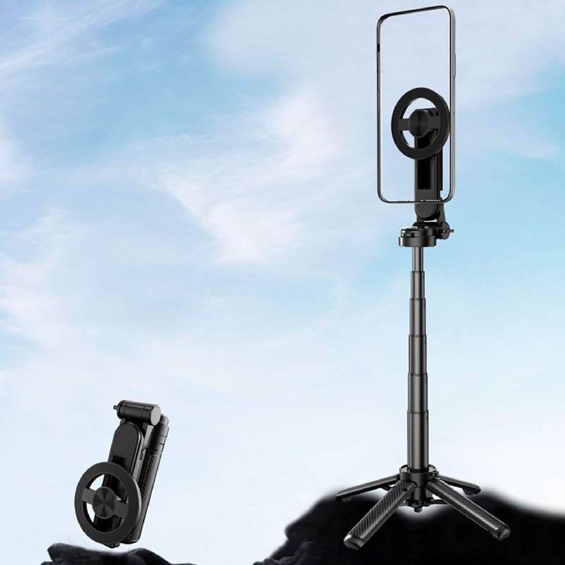 🔥Oferta especial (💥50 % de descuento)🔥Palo de selfie magnético 4 en 1 multifuncional con rotación de 360°