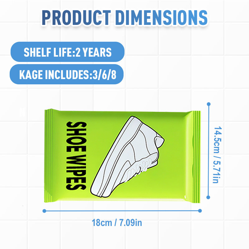 🔥 Nuevo Éxito de Ventas ❤️‍🔥 Toallitas Limpia Zapatos Rápido