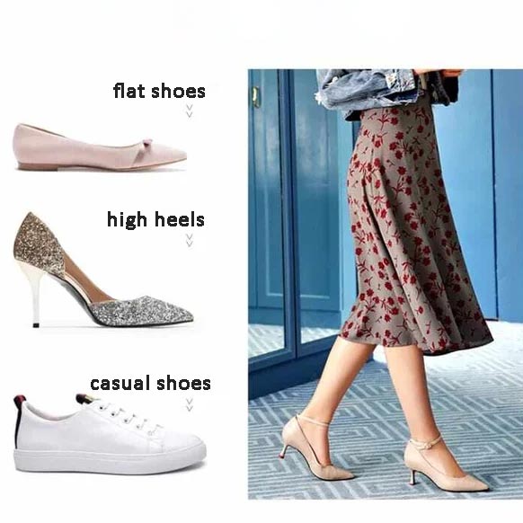 4D Antideslizante Talón Liner Grips