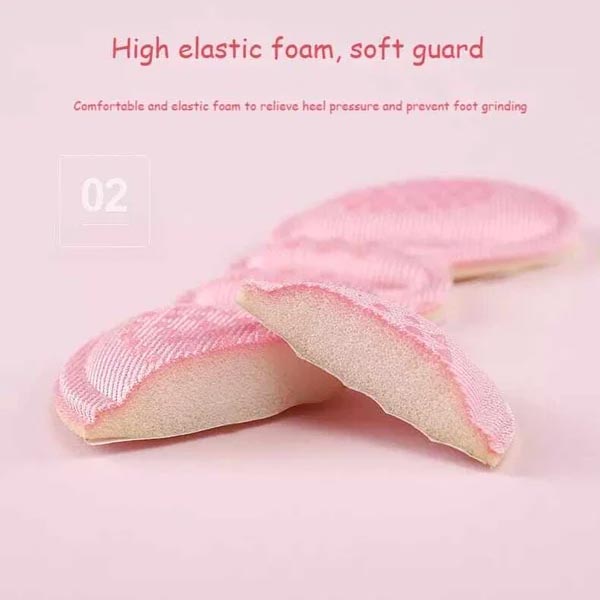 4D Antideslizante Talón Liner Grips