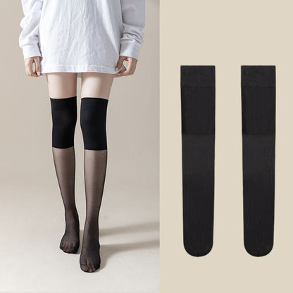 🎁 Oferta especial 🔥Medias de compresión para las rodillas con artemisa, resistentes a los enganches