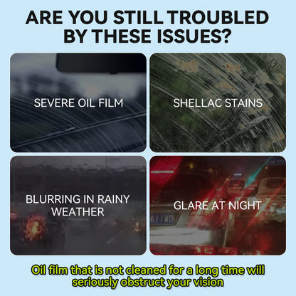 Removedor de Película de Aceite para Vidrios de Auto