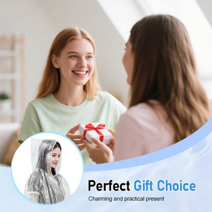 🌧️ ¡COMPRA 2 Y LLÉVATE 1 GRATIS! ✨ Poncho impermeable portátil para adultos: ligero e impermeable, fácil de guardar para uso en emergencias o al aire libre 🏕️📦