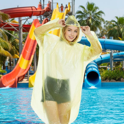 🌧️ ¡COMPRA 2 Y LLÉVATE 1 GRATIS! ✨ Poncho impermeable portátil para adultos: ligero e impermeable, fácil de guardar para uso en emergencias o al aire libre 🏕️📦