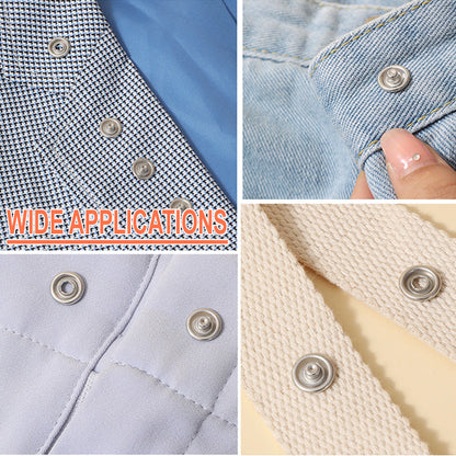 Kit de herramientas de botones a presión de metal con alicates de sujeción