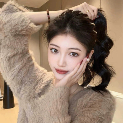 🔥 ¡OFERTA CALIENTE! 🔥 Diadema Vintage de Perlas Artificiales (50% DE DESCUENTO)