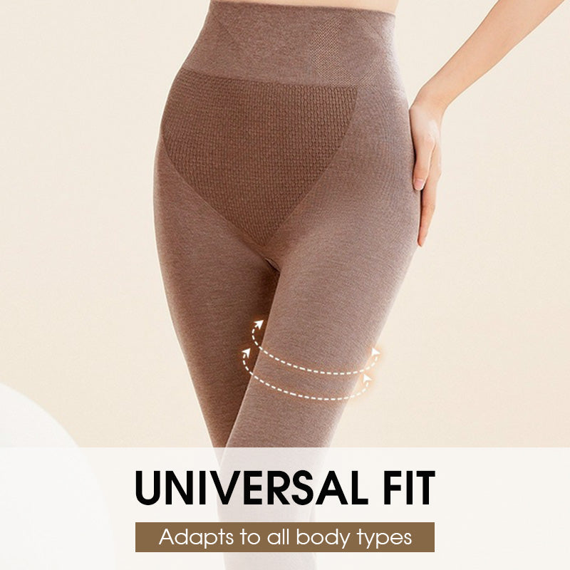 Leggings térmicos de cintura alta y corte ajustado para mujer
