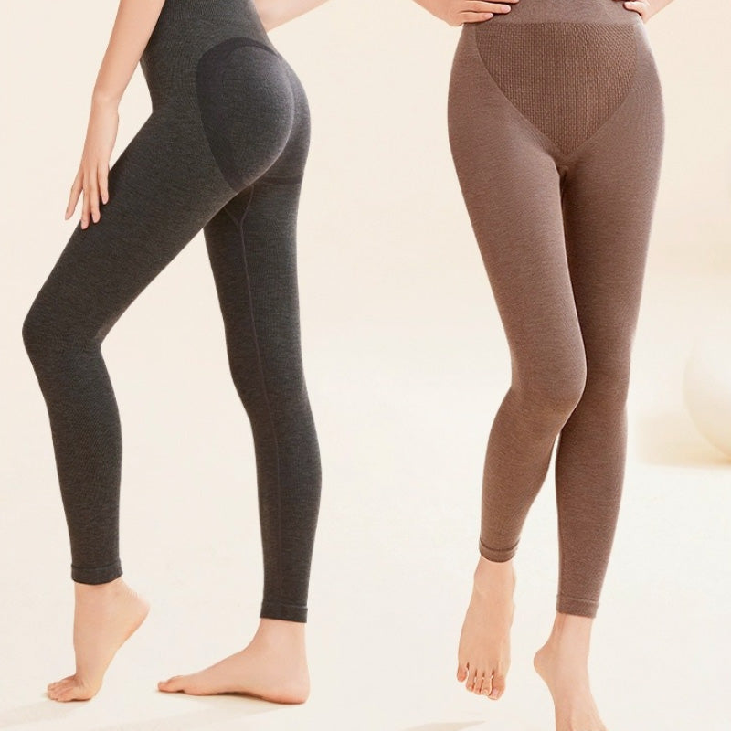 Leggings térmicos de cintura alta y corte ajustado para mujer