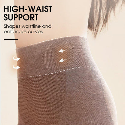 Leggings térmicos de cintura alta y corte ajustado para mujer