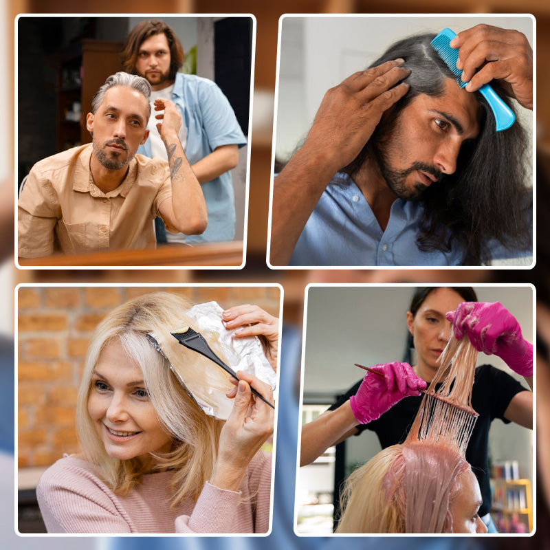 Peine inteligente para tintes con fórmula vegetal