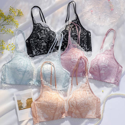 Sujetador anticaída con cierre fronta