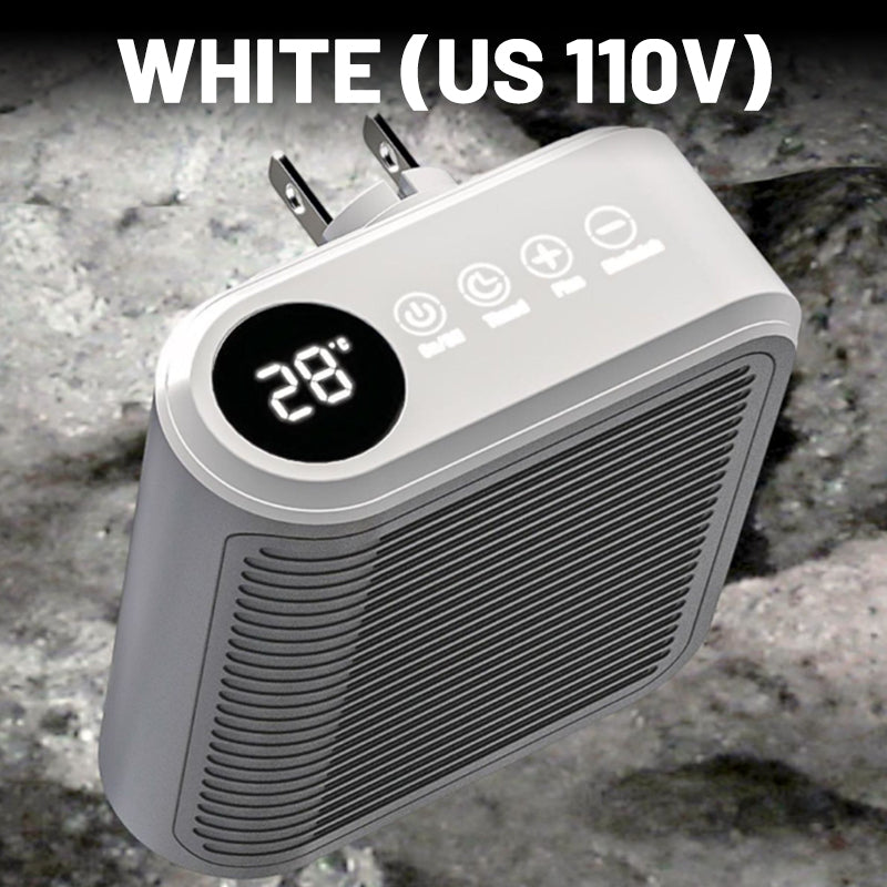 Calentador de espacio de salida de pared de 800W con termostato y temporizador ajustables