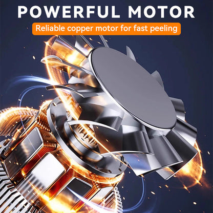 ⏳50 % de descuento por tiempo limitado⏰Pelador eléctrico transparente para frutas y verduras🍇🧄