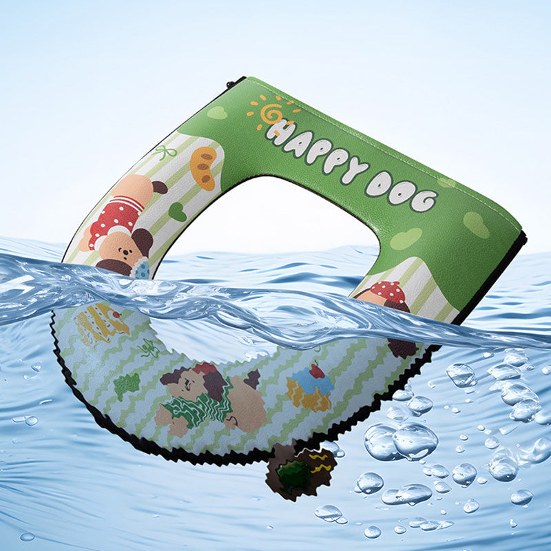 Waterproof Printed Zipper Toilet Seat Cushion