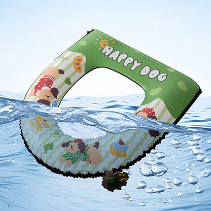Waterproof Printed Zipper Toilet Seat Cushion