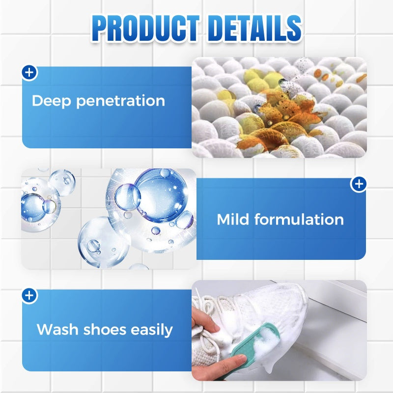 Spray Limpiabotas Portátil Quick White