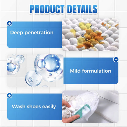 Spray Limpiabotas Portátil Quick White