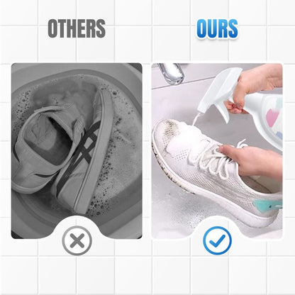 Spray Limpiabotas Portátil Quick White