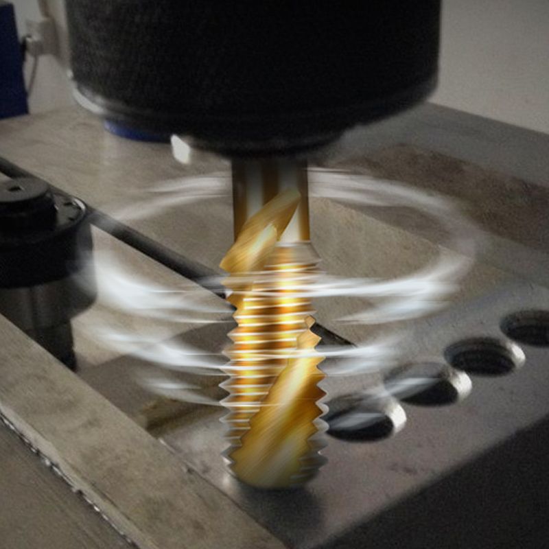 Juego de 6 piezas de brocas espirales compuestas multiuso