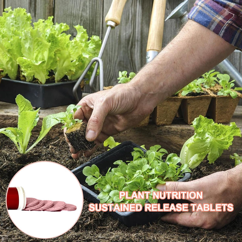 Fertilizante multiuso en tabletas de liberación lenta para plantas