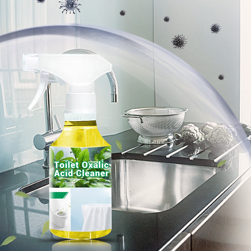 Limpiador de inodoros con ácido oxálico