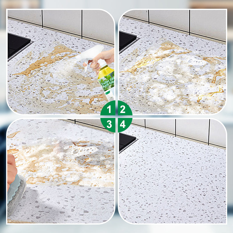 Limpiador de inodoros con ácido oxálico